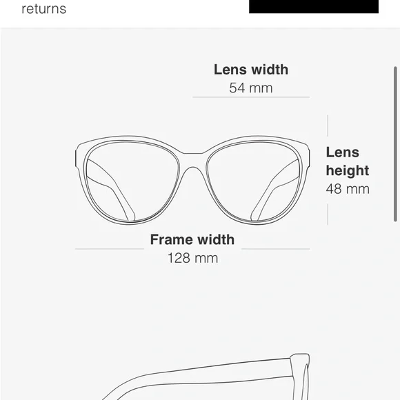 Chanel butterfly Black Sunglasses - Picture 3 of 7